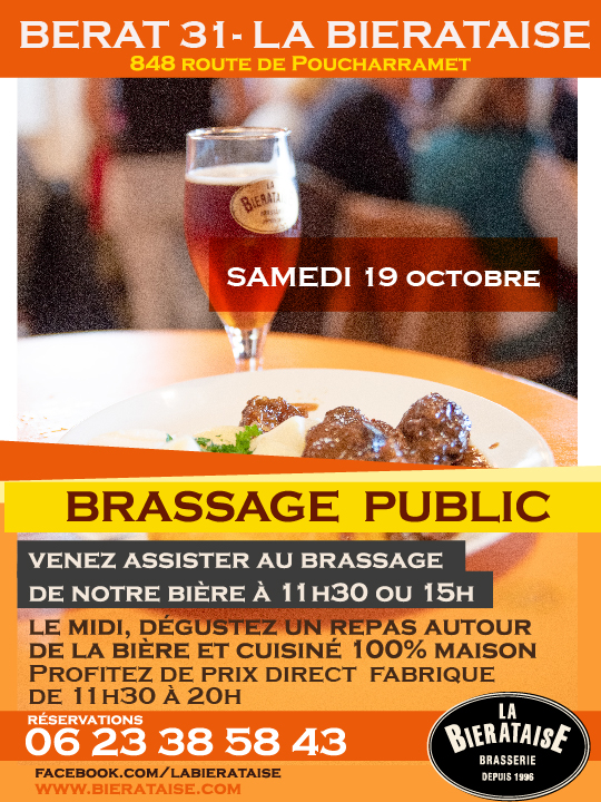 Brassage public du 19 octobre