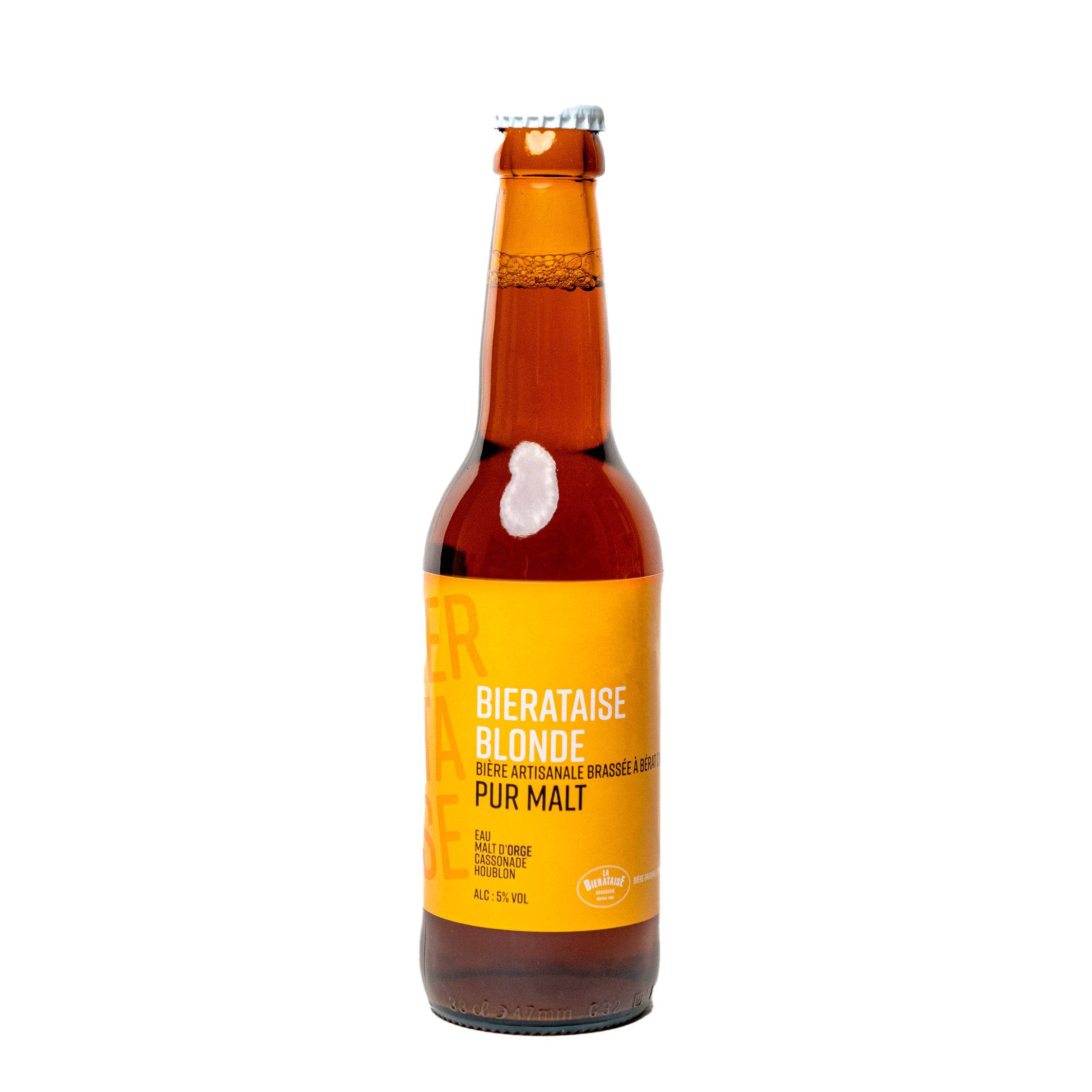 Bière artisanale blonde La Viauce - La Rinçotte - 33 cl