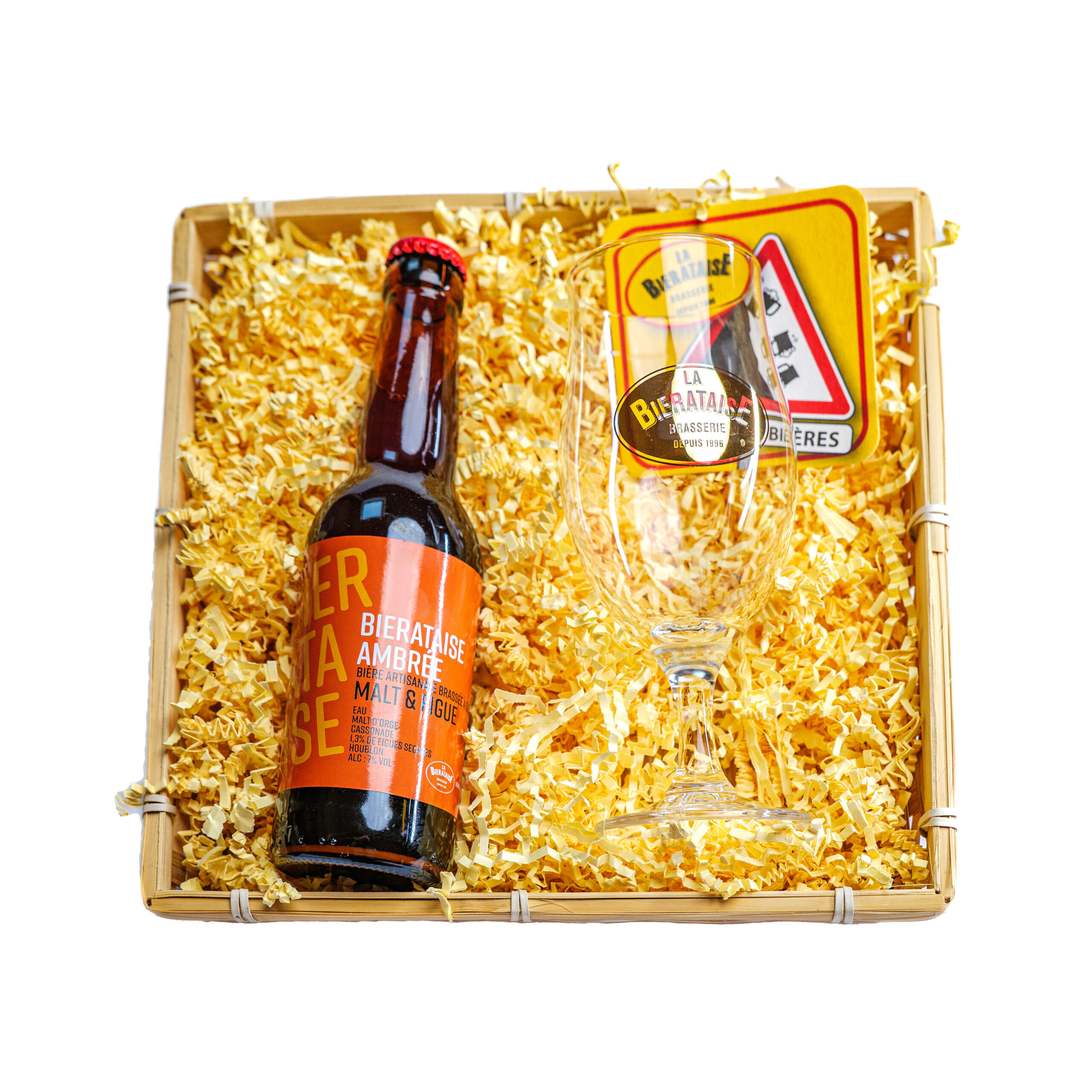 Carton assortiment de bières 33 cl - La bierataise