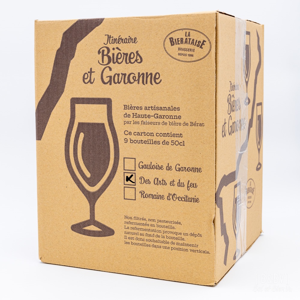 Carton assortiment de bières 33 cl - La bierataise