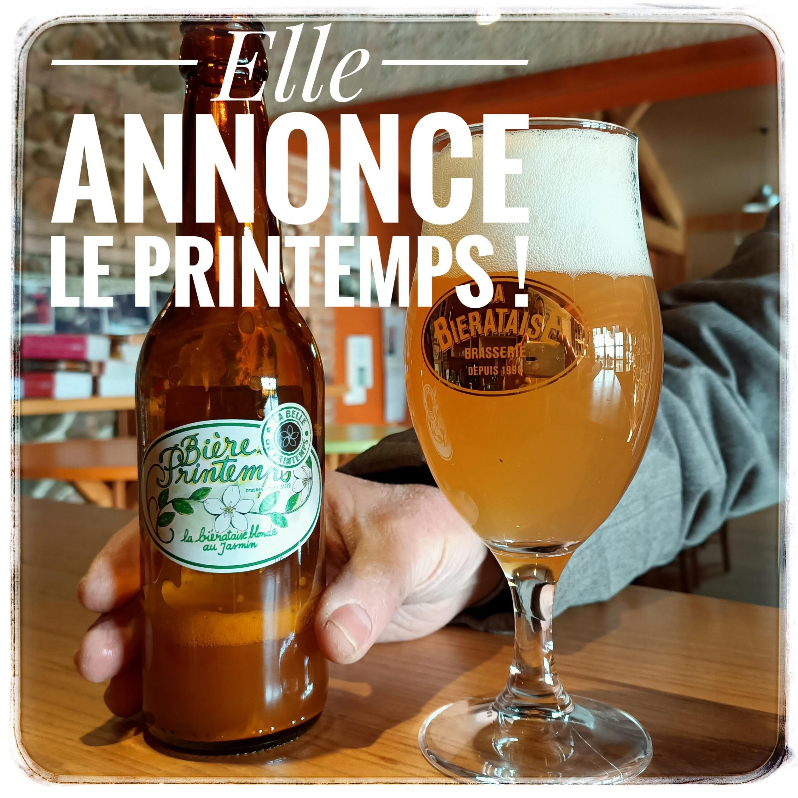 arrivée biere de printemps
