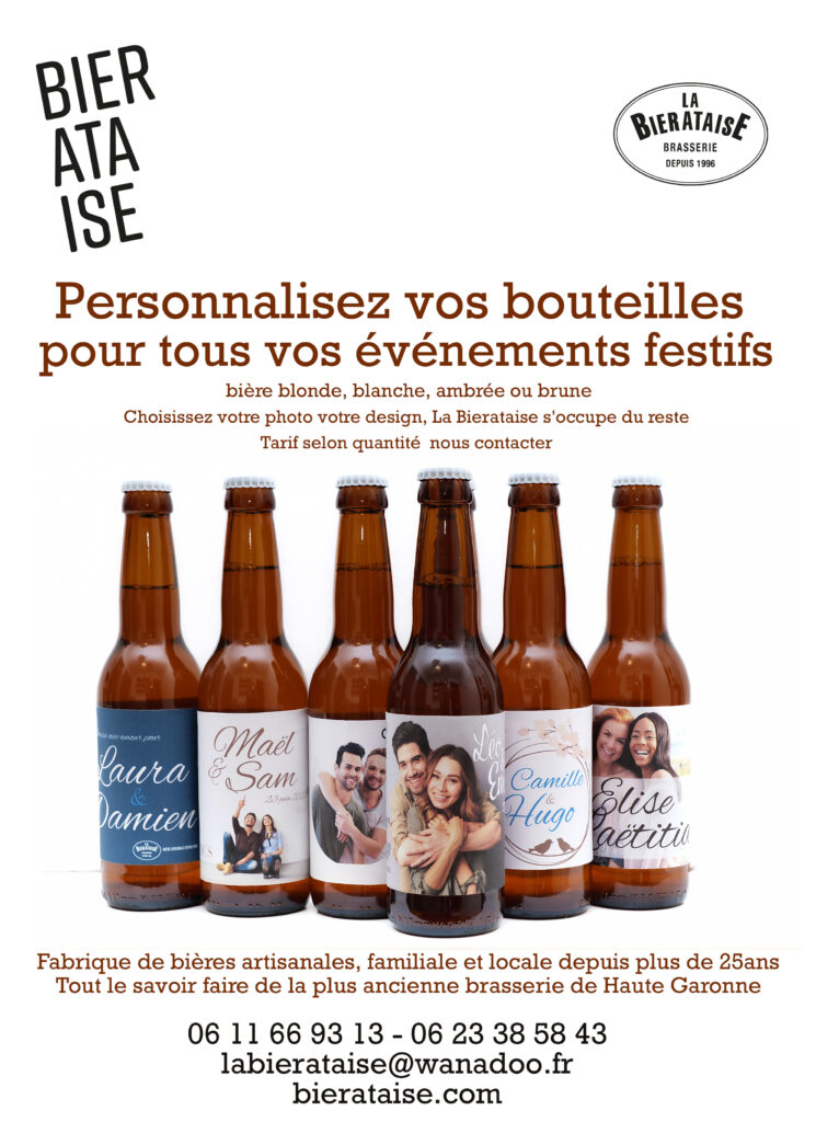 Coffret Bières Artisanales avec Verre - Blonde et Ambrée - Ratz 