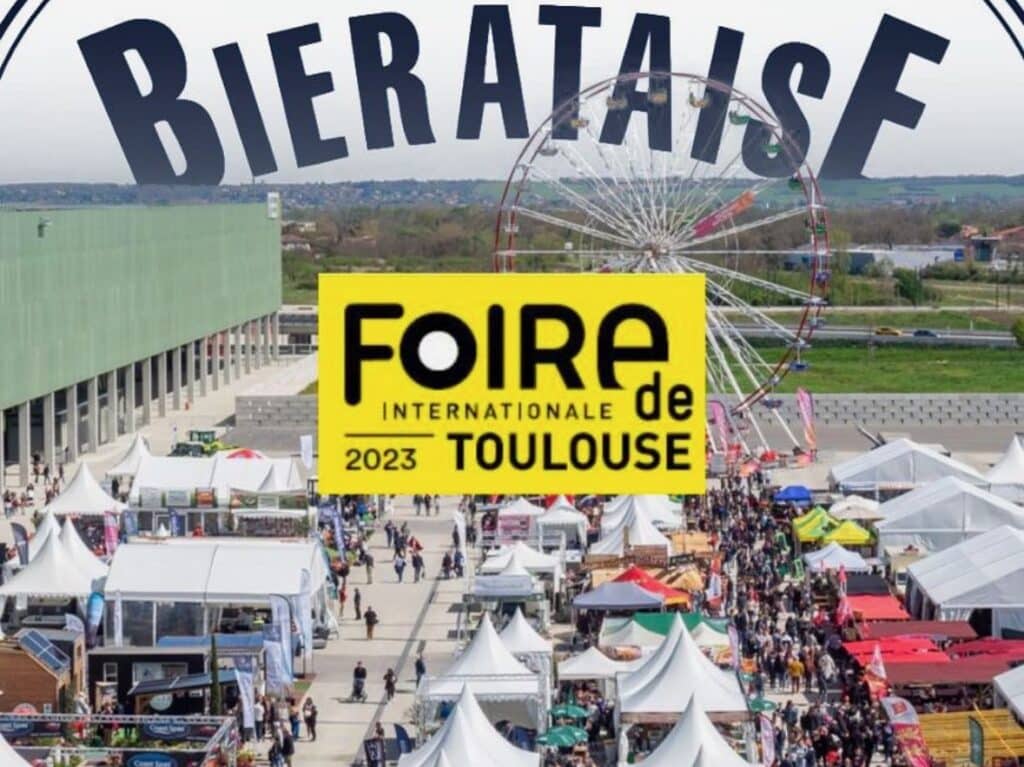 Nous sommes à la foire de Toulouse jusqu'au dimanche 23 avril